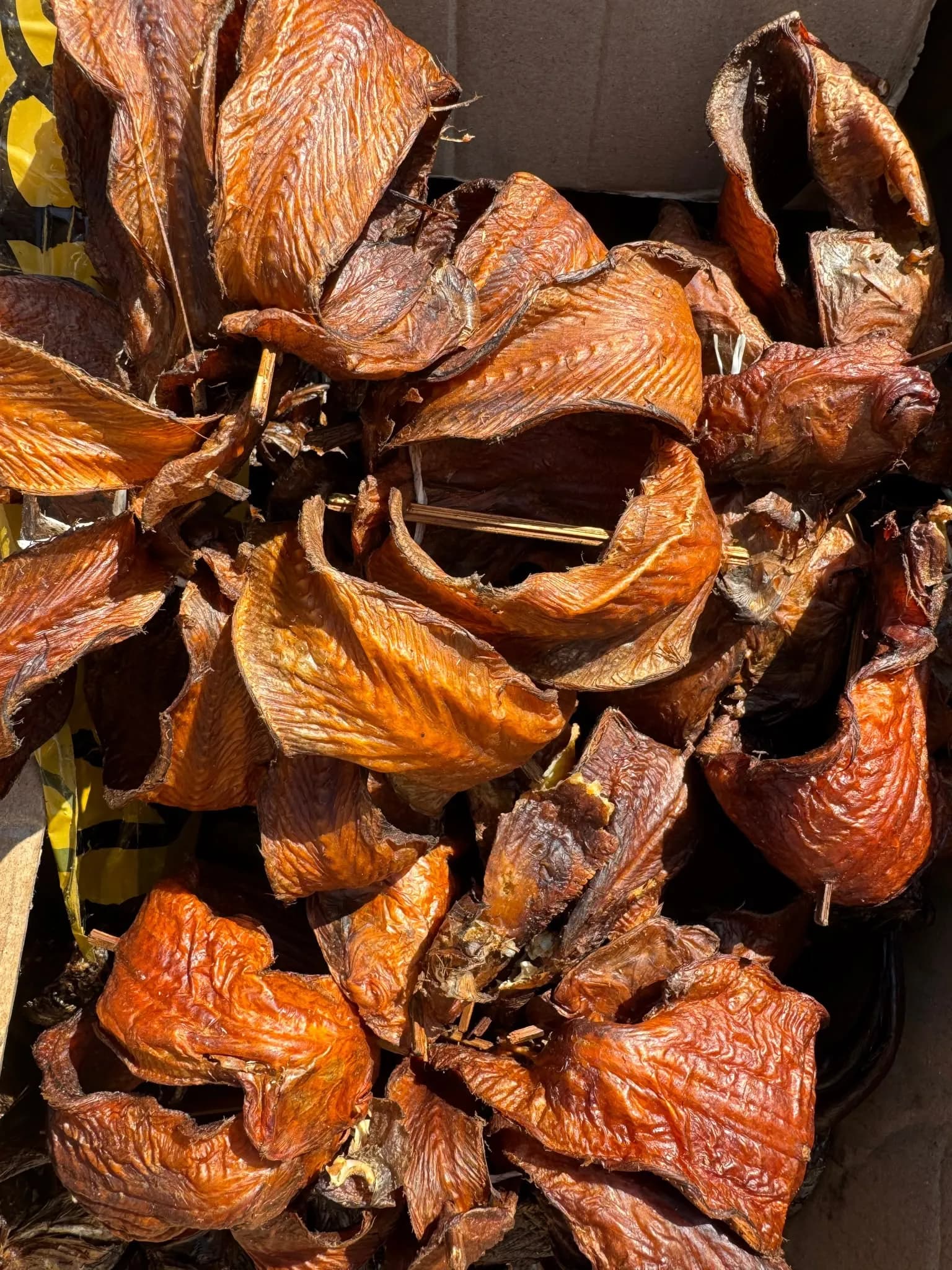 Smoked dried fish